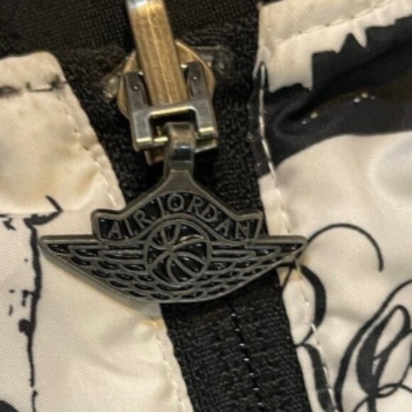 Nike Air Jordan 1985 Flight Club All Over Print Reversible Jacket Men's 3XL EUC - Picture 9 of 10